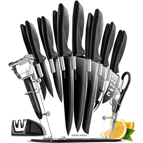 17 Pcs Stainless Steel Knives Image 1