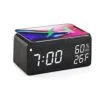 2 in 1 Wooden Digital Alarm Clock
