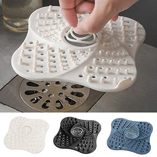 3 Pack Bathroom Hair Catcher Image 3 3 Pack Bathroom Hair Catcher