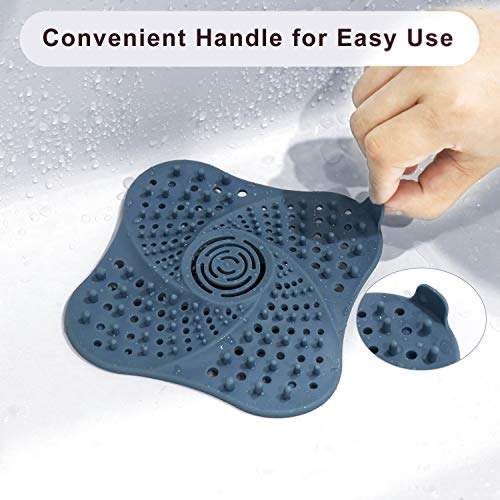3 Pack Bathroom Hair Catcher Image 5 3 Pack Bathroom Hair Catcher Image 5