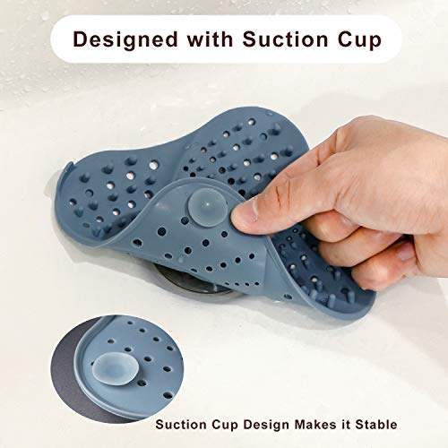 3 Pack Bathroom Hair Catcher Image 6 3 Pack Bathroom Hair Catcher