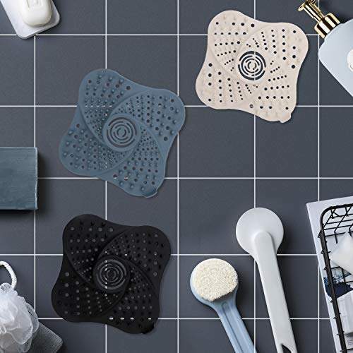 3 Pack Bathroom Hair Catcher Image 7 3 Pack Bathroom Hair Catcher Image 7
