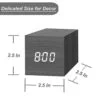 Alarm Clock with LED Time