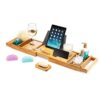 Bamboo Bathtub Caddy Image 1