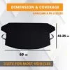 Car Windshield Weather Cover Image 4