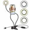 Cellphone Holder Selfie Ring Light Image 1