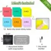 Colorful Dry Erase Sticky Notes