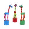 Colorful Wooden Giraffe Puppet Toys Image 1 Colorful Wooden Giraffe Puppet Toys Image 1