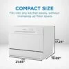 Compact Countertop Dishwasher
