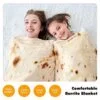 Double Sided Burrito Blanket