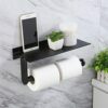 Double Toilet Paper Holder Image 1 Double Toilet Paper Holder