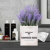 Farmhouse Rustic Tissue Box Holder Image 2