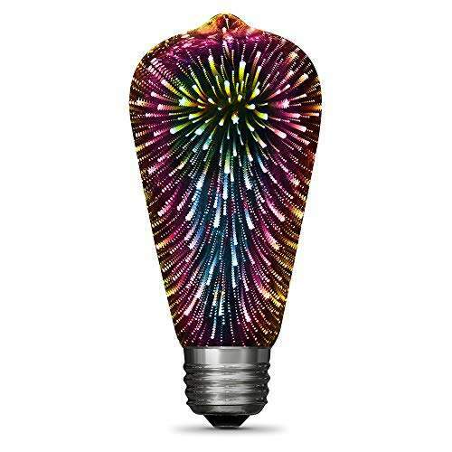 Fireworks Effect LED Light Bulb Image 1