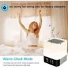 LED Alarm Clock Speaker