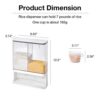 Rice Dispenser Kitchen Organizer Image 4