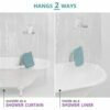 Shower Curtain Storage Pockets Image 4