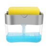Soap Dispenser with Sponge Holder Image 1 Soap Dispenser with Sponge Holder Image 1