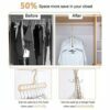 Space Saving Wardrobe Magic Hangers Image 4