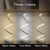 Spiral LED Table Lamp Image 3