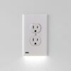 Two Pack Outlet With LED Light Image 1 Two Pack Outlet With LED Light Image 1