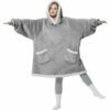 Wearable Warm Hoodie Blanket Image 1 Wearable Warm Hoodie Blanket Image 1