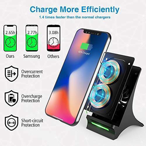 Wireless Charger with Cooling Fan Image 6 Wireless Charger with Cooling Fan Image 6