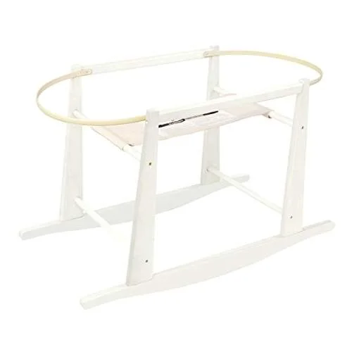 Wooden Moses Basket Stand Image 1