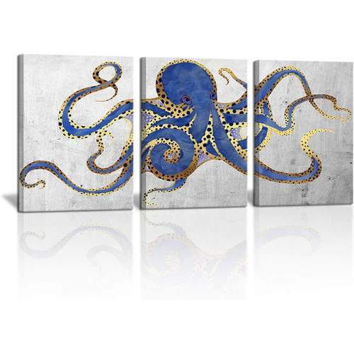 3 Piece Octopus Wall Octopus Gifts