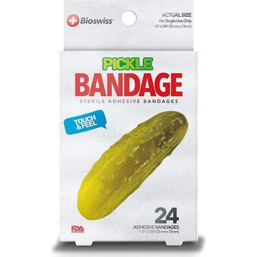 BioSwiss Kids Bandaids Pickle Gifts