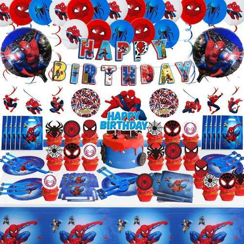 Birthday Party Supplies Party Spiderman gifts