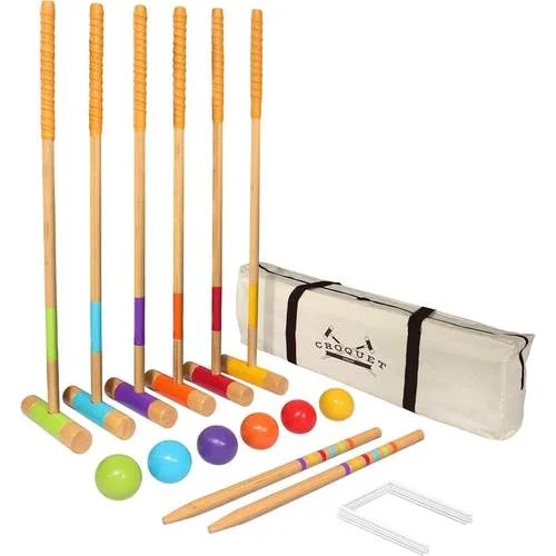 GoSports Six Player Croquet Christmas holiday gift fami