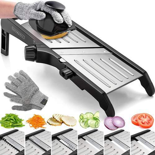 Mandoline Food Slicer Adjustable Must have Kitchen Gadgets