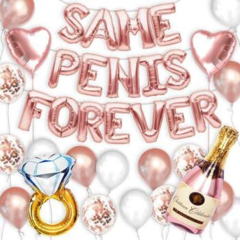 PartyForever Bachelorette Party Balloons Weenie Gifts