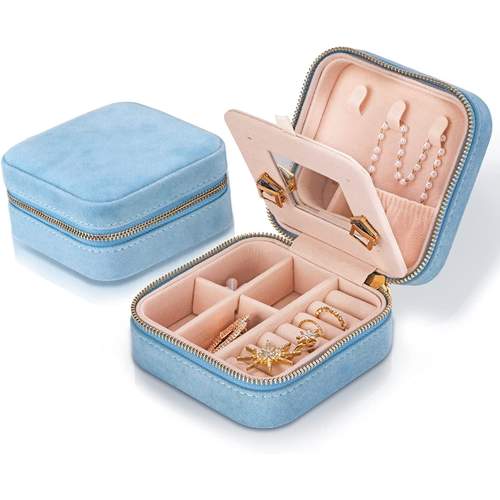 Travel Velvet Jewelry Box Daughter in law gifts