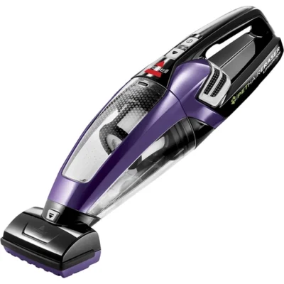 Bissell pet hair removing hand vacuum purple color