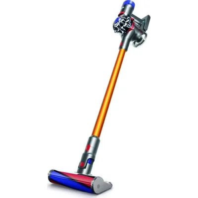 Dyson cordless vacuum orange blue red color