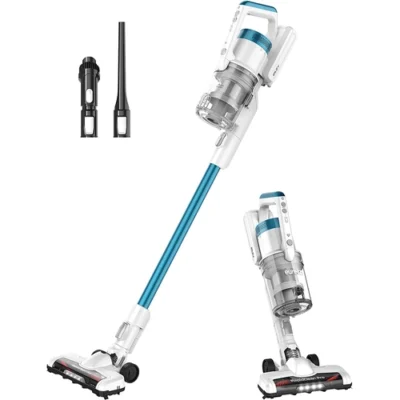 Eureka stick vacuum cleaner blue color and vacuum tools