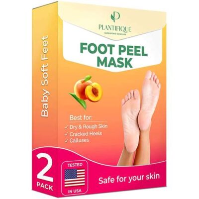 Foot peel mask to get baby soft feet