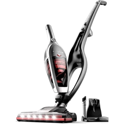 Rommie Tec handheld vacuum with charge and corner lighting