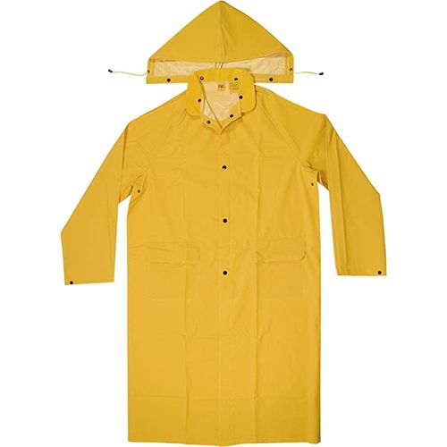 construction work coat with hoodie yellow color