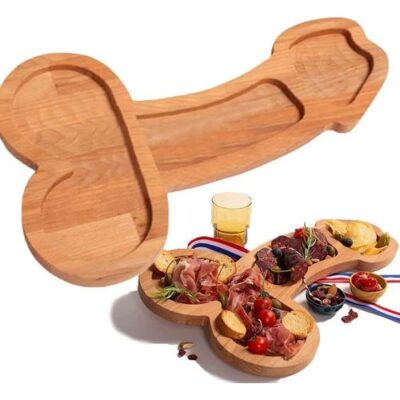 penis shape charcuterie board funny cheese board for holiday party