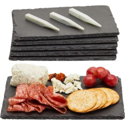 slate model cheese board set with chalk for Cheese Meat Appetizers slate model cheese board set with chalk for Cheese Meat Appetizers