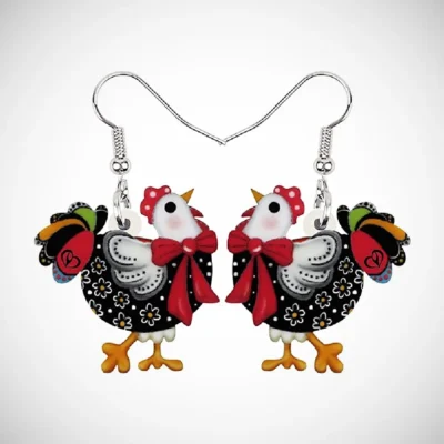 Animal Rooster Earring 30