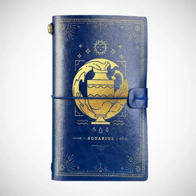 Aquarius astrology notebook