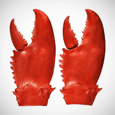 pair of lobster gloves pair of lobster gloves