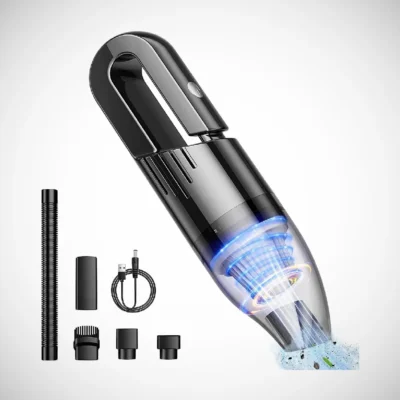 Portable car vacuum cleaner