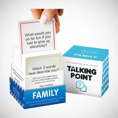 talking point family card